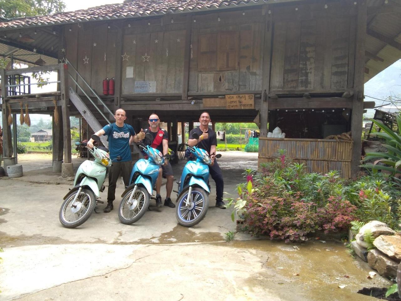 Du Gia Van Chung Homestay Lang Cac Exterior photo